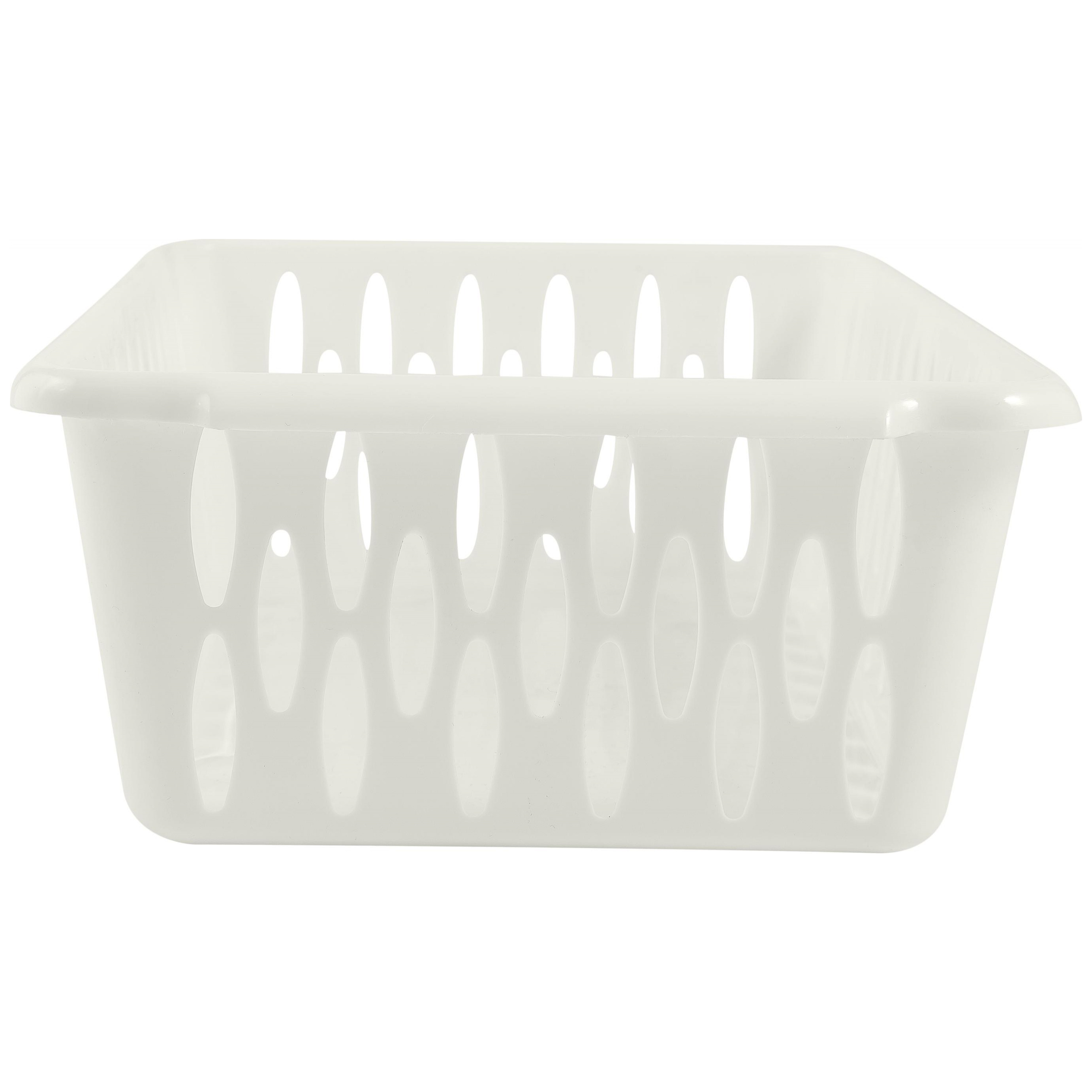 Корзинка для хранения Keeplex Light S, 25.5х15х7.2 см, белое облако
