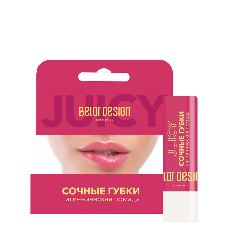 Помада Гигиеническая Сочные Губки Belor Design 4г
