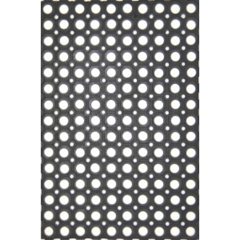 Коврик придверный HM-5005 ComeForte RH 80*120 см*16 мм, ячеистый