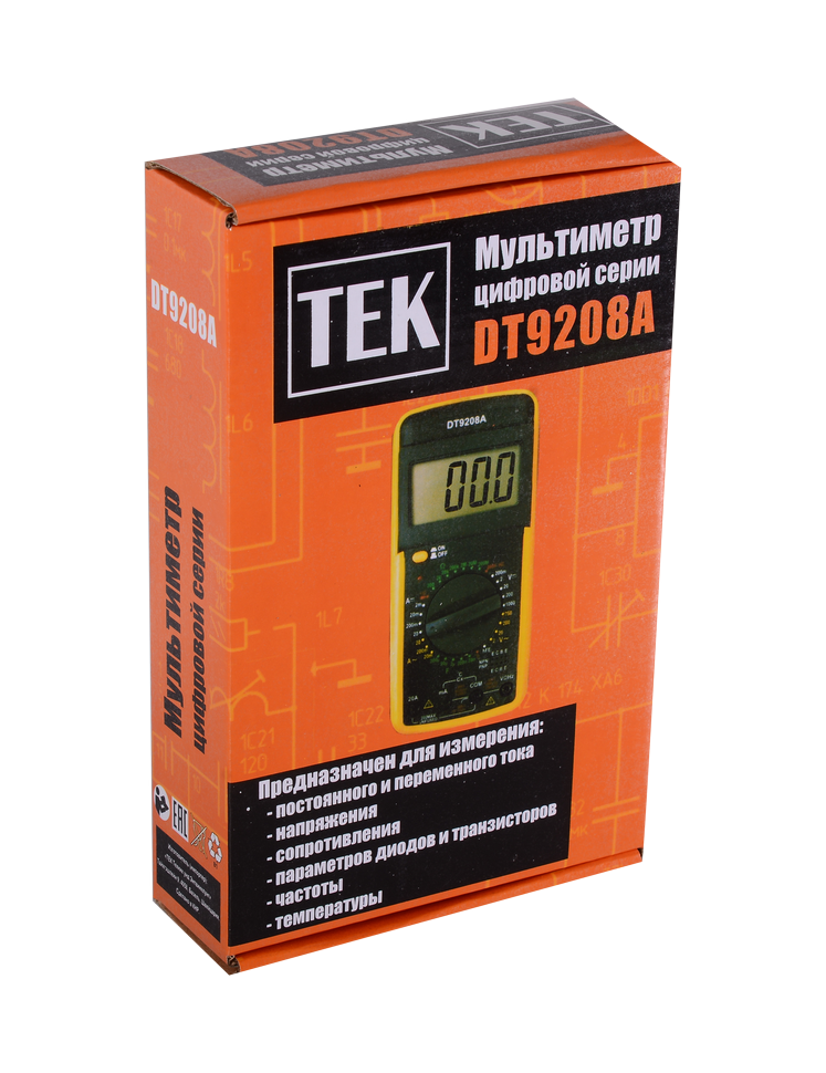 Мультиметр DT 9208A