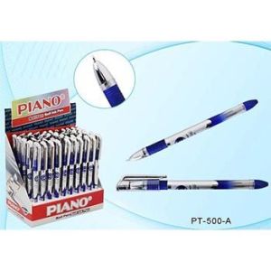 Ручка на масляной основе Piano PT-500-A "Piano Tubtle" 0,5мм игол.стерж 139мм