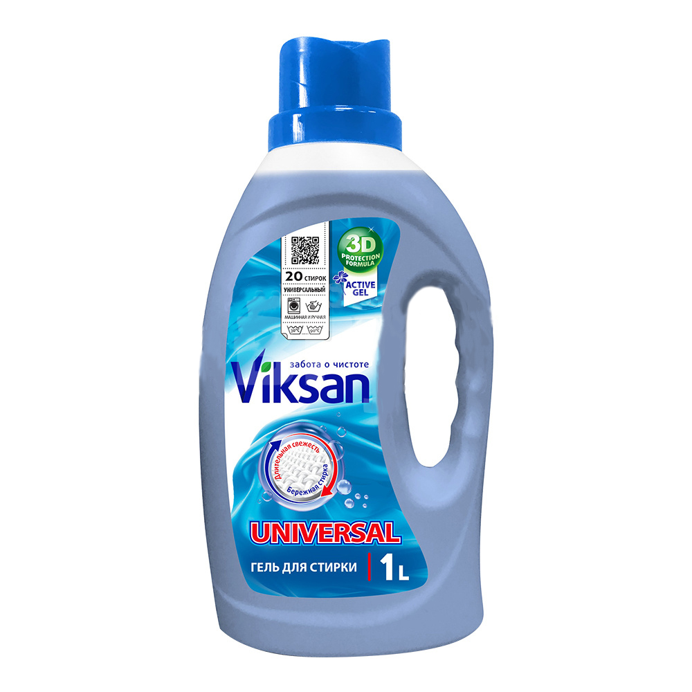Гель для стирки Viksan Universal,1 л