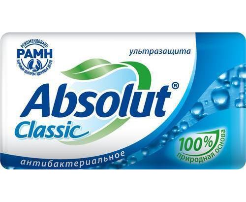 Мыло Абсолют 90гр. CLASSIC Ультра защита 