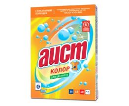 Стиральный порошок АИСТ 400гр.Колор смс 