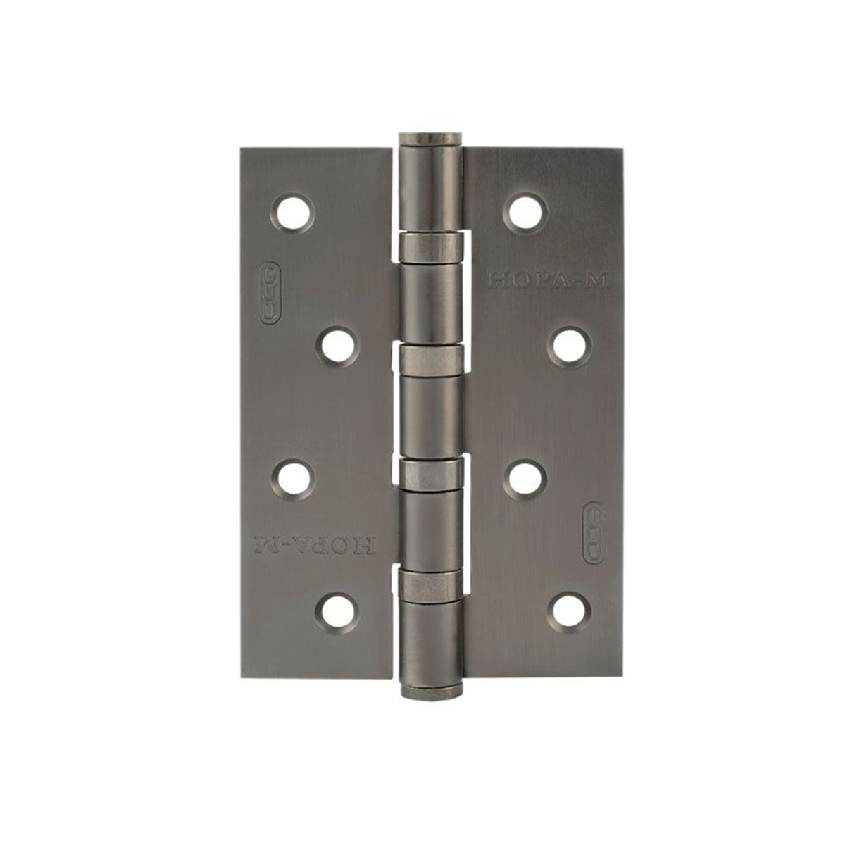 Петля накладная Нора-М 4"-4ВВ FHP-STD, 100 x 70 x 2,5 мм, графит