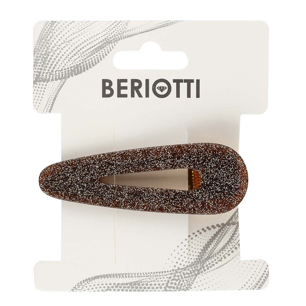 BERIOTTI Зажим для волос, сплав, акрил, 6,5/7см, 2 дизайна