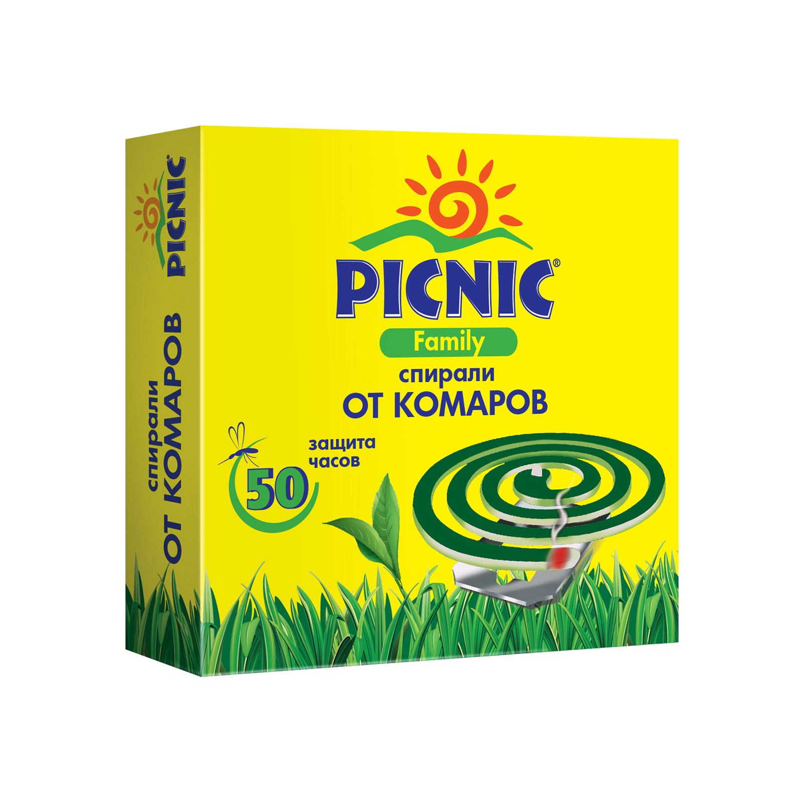 Спирали от комаров Picnic Family, 10 шт