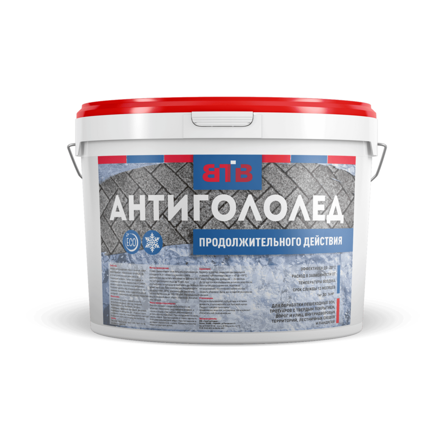 Антигололед продолжительного действия ВТВ, 10 кг