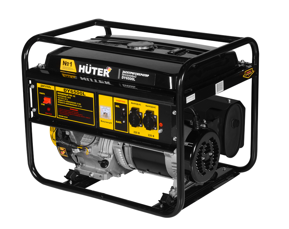 Электрогенератор DY6500L Huter 64/1/6