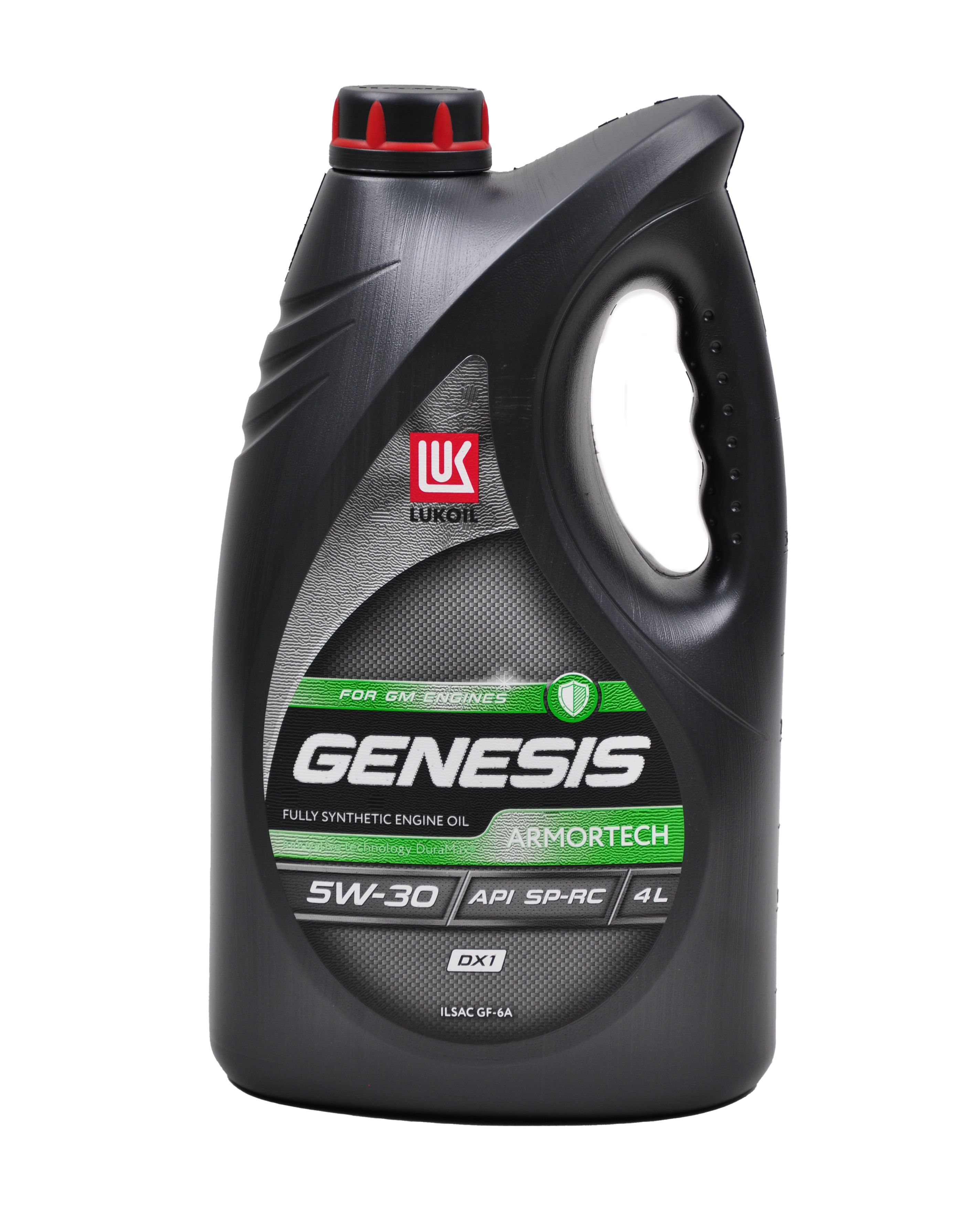 Моторное масло ЛУКОЙЛ GENESIS ARMORTECH DX1 5W‑30 SP‑RC, 4 л