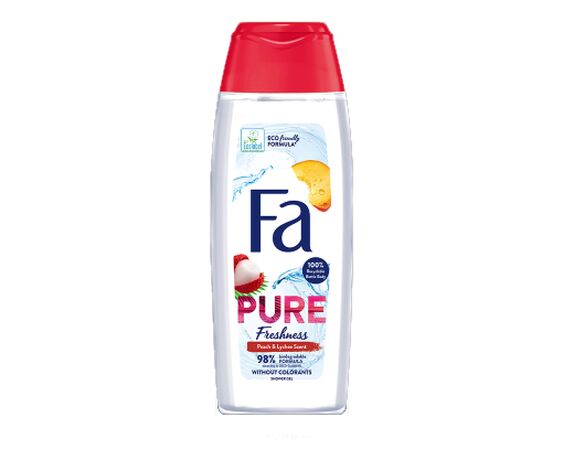 Фа гель д/душа 250мл.Pure Freshness Organic Персик *5/10 - супер цена
