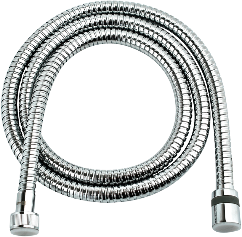 Шланг LE8030S душевой двухзагибный 1,5 м, сталь хромированная