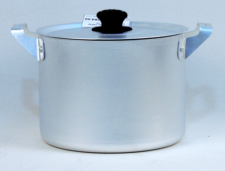 Кастрюля алюм. KALITVA Классика, 2,5л., матовое, крышка и ручка алюм., цилиндрическая форма