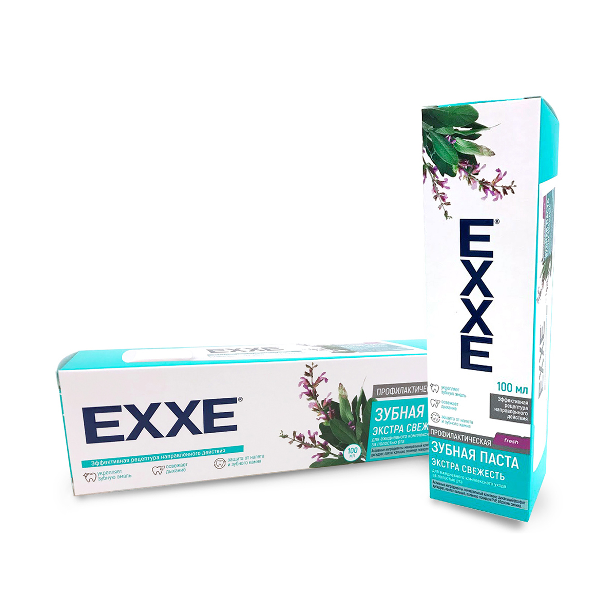 Зубная паста профилактическая EXXE Экстра свежесть, 100 мл