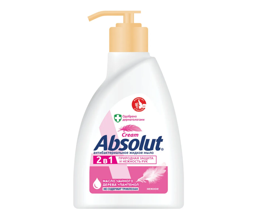 Мыло жидкое АБСОЛЮТ CLASSIC Нежное, 250 г