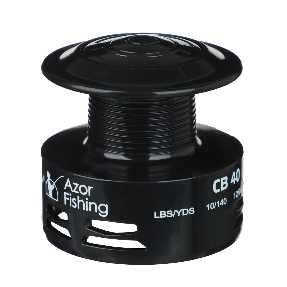 Катушка с задним фрикционом AZOR FISHING СB-40 Премиум, 4п.п, металл.шпуля
