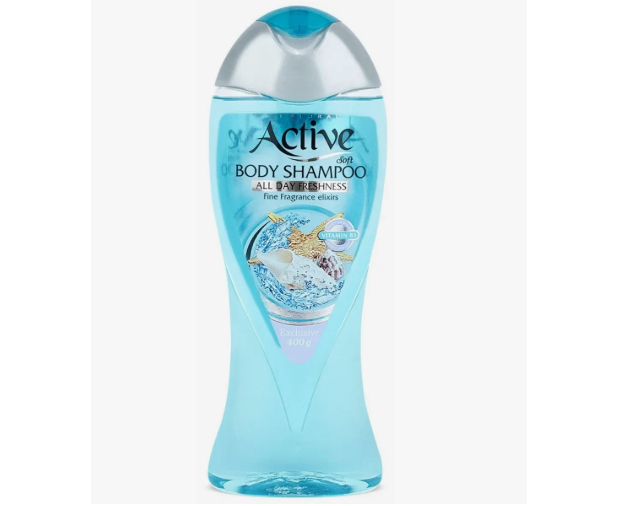 Гель для душа Active Natural Морской, с витамином B5, 400 мл Blue