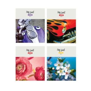 Тетрадь 96 листов, линия Т5ск96_лм 7644 "Mysoul"