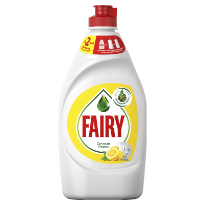 FAIRY Средство для мытья посуды Сочный лимон 450мл