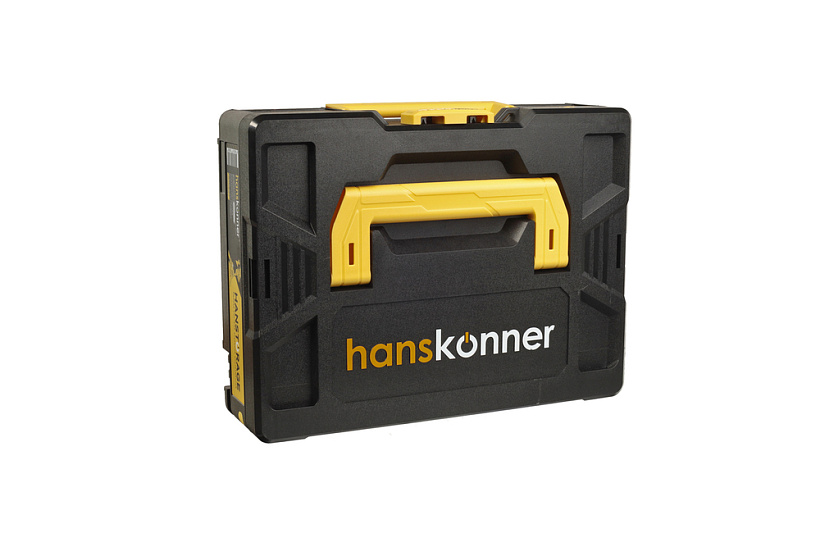 Дрель акк б/щ Hanskonner PLATINUM, 18В, 1BatterySystem, 65Нм, 2х2Ач, 13мм, кейс HS