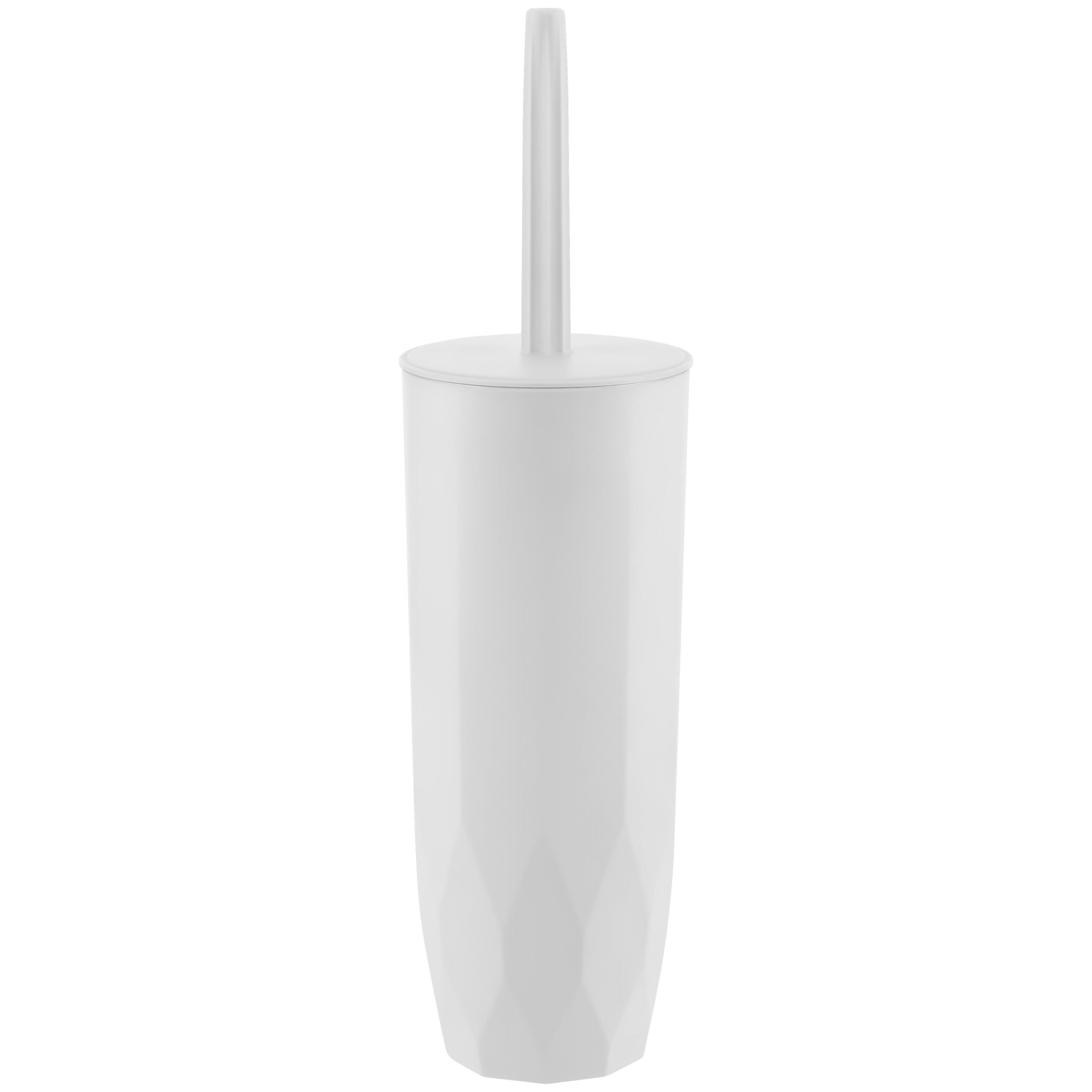 Комплект WC (ершик+подставка) Keeplex Light, белое облако