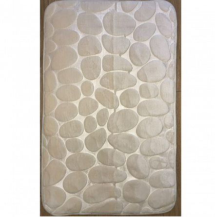 Коврик КАМНИ 50*80см Milki (молочный)