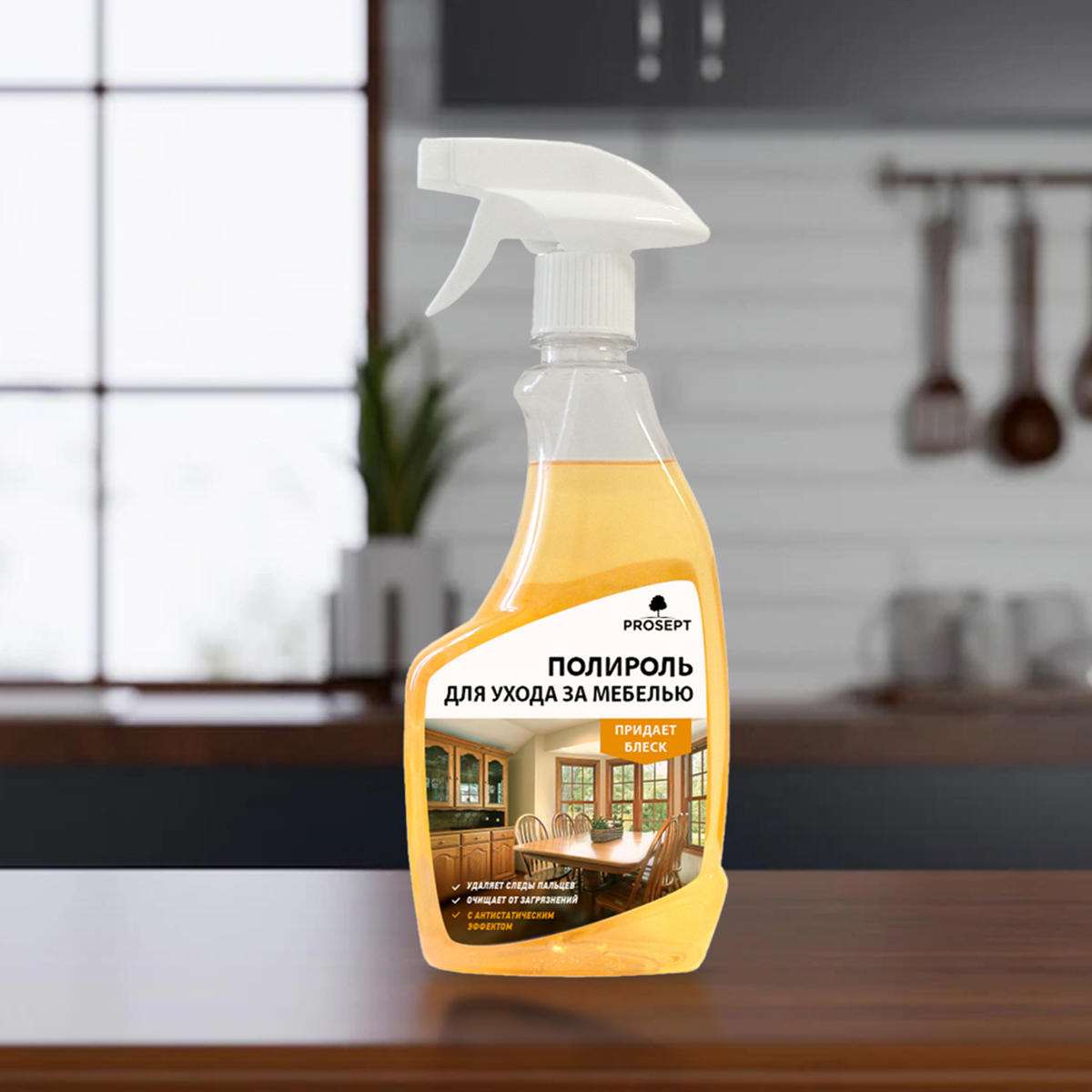 Полироль для мебели Prosept Universal Polish, 500 мл