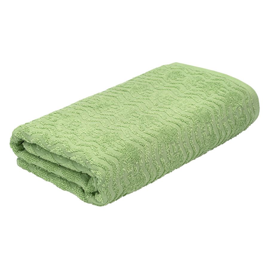 Махровое полотенце ВТ Сирокко м1251_03 M 50* 80 см, зеленое