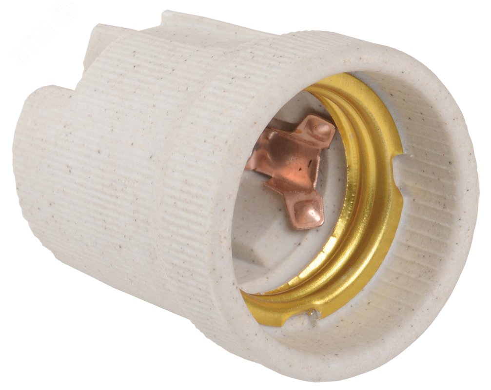 Патрон подвесной керамический,Пкр27-04-Л43 Е27 (200 шт), стикер на изделии, IEK