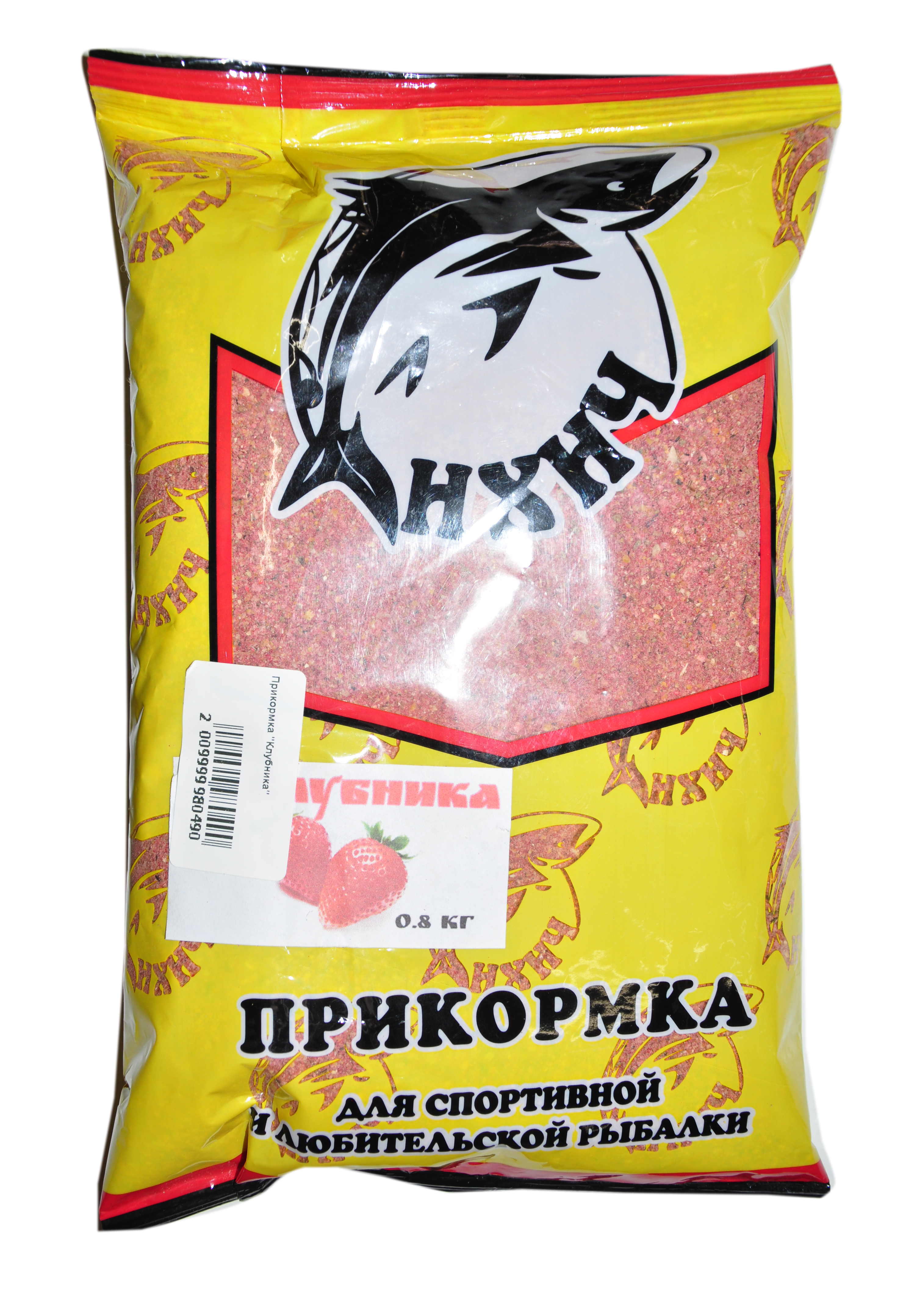 Прикормка "Клубника", 0,8 кг