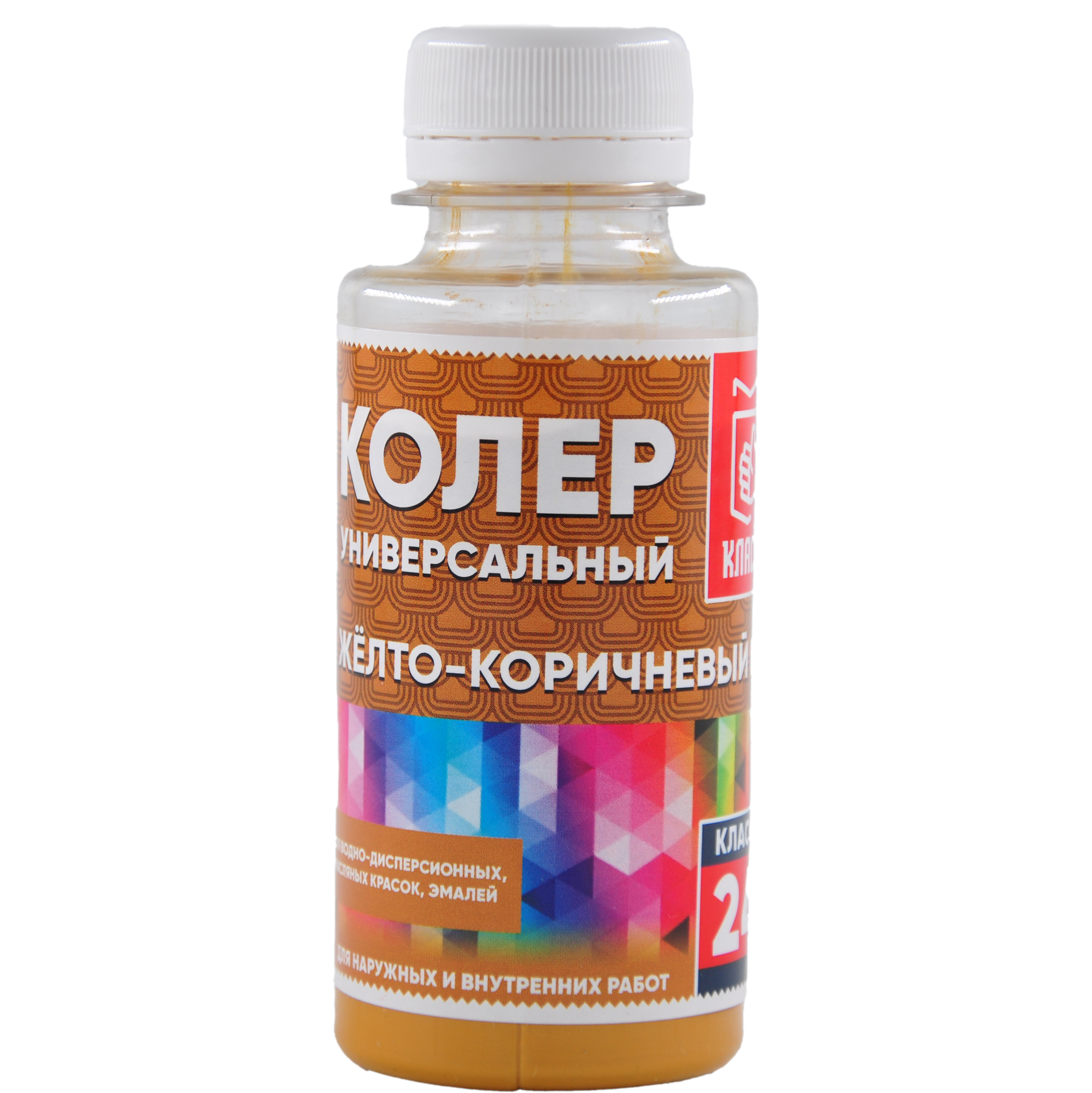 Универсальный колер 3 желто-коричневый, 100 мл Класс 24
