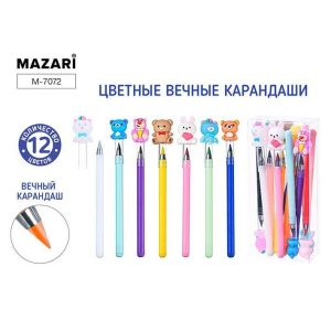 Вечный карандаш М-7072 (цветв в ассортименте) Милые зверюшки