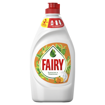 FAIRY Средство для мытья посуды Апельсин и лимонник 450мл