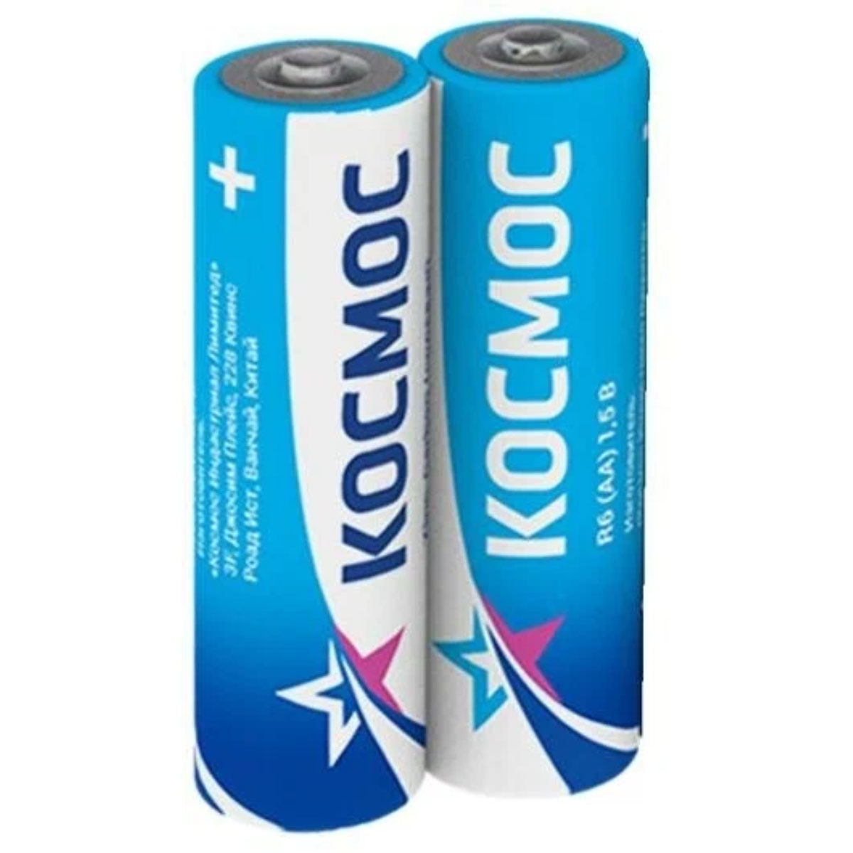 Батарейка Космос KOCR6 солевой AA/R6 (уп.2шт)