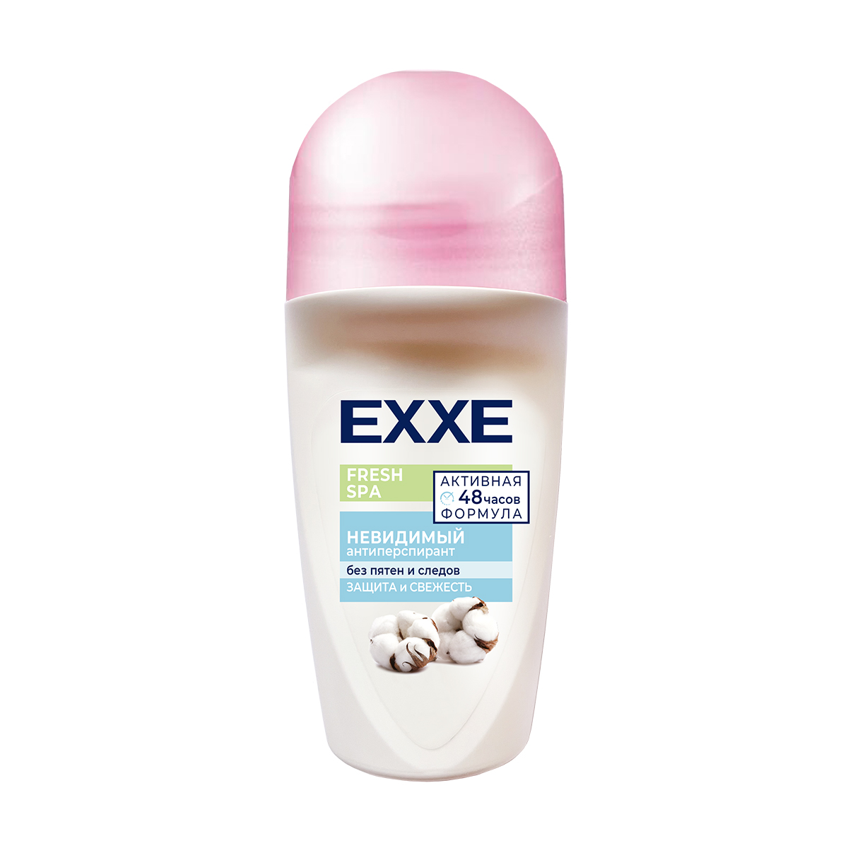 Антиперспирант шариковый EXXE Fresh SPA Невидимый, 50 мл