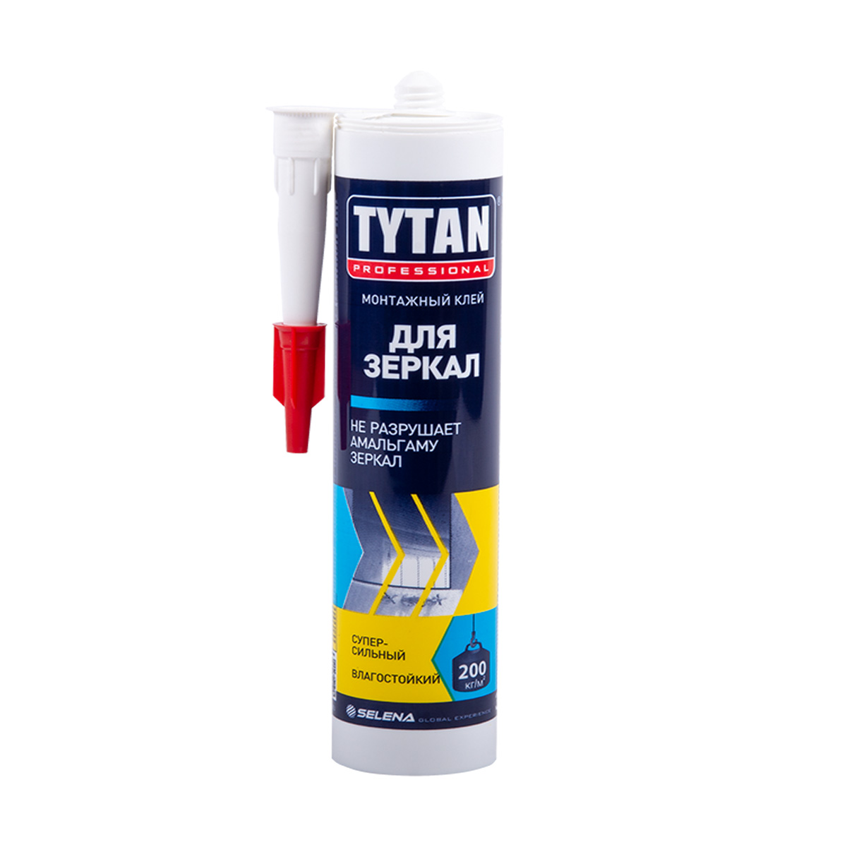 Клей монтажный каучуковый для зеркал Tytan Professional, 310 мл, бежевый