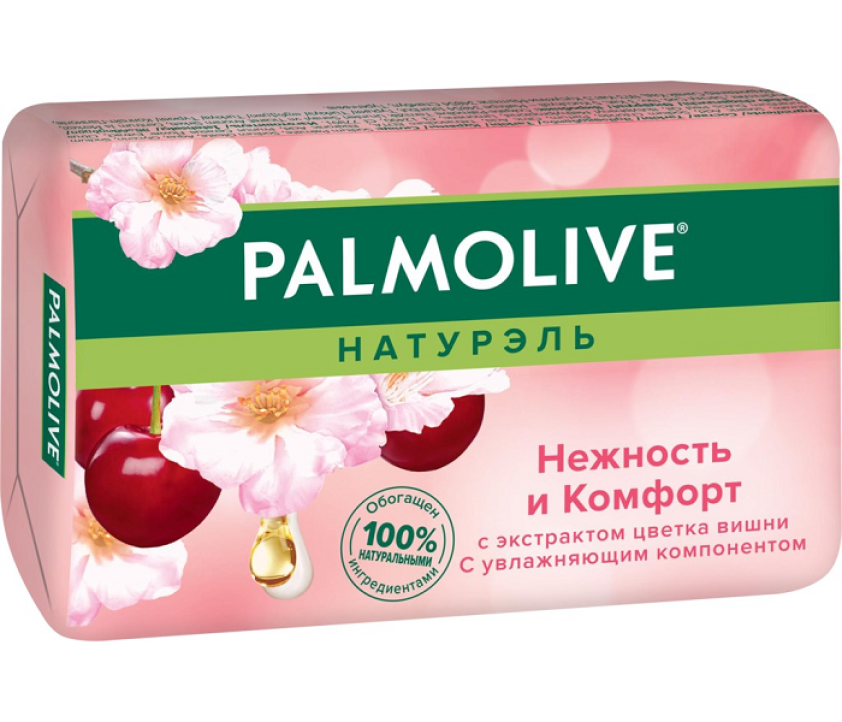 Palmolive Мыло Нежность и Комфорт (цветок вишни), 90 г