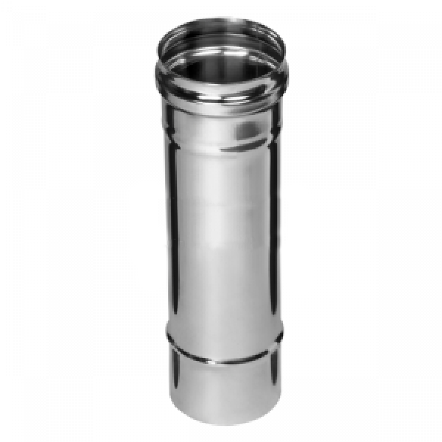 Дымоходная труба ф 130 L=1,00м (AISI_430/0,5) Феррум
