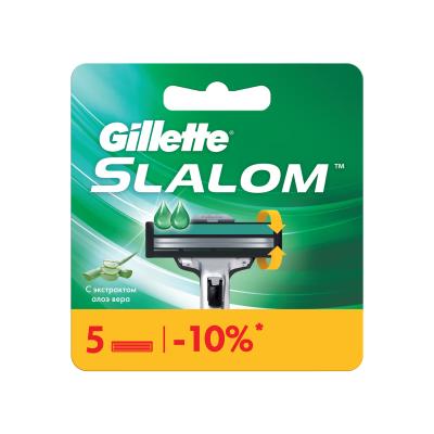 Cменные кассеты для бритья GILLETTE SLALOM 5 шт