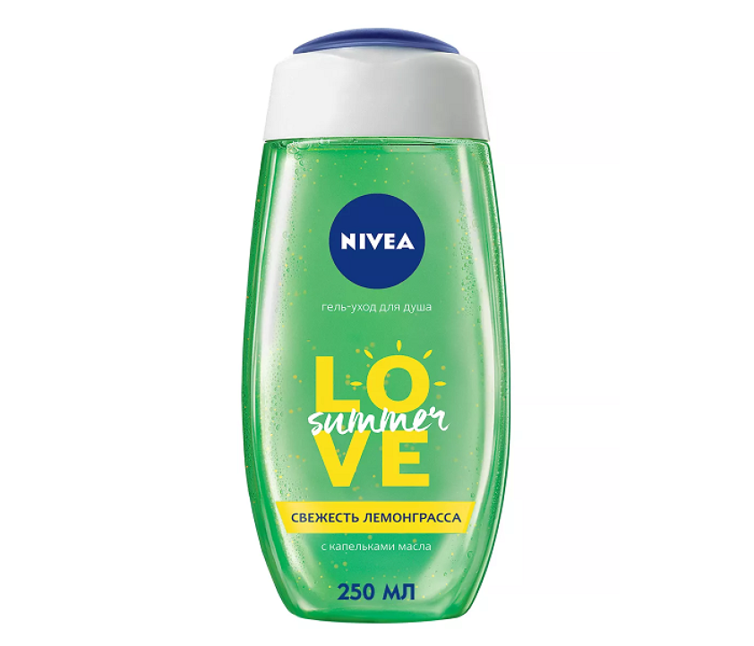Nivea Гель для душа Лемонграсс и масло 250 мл