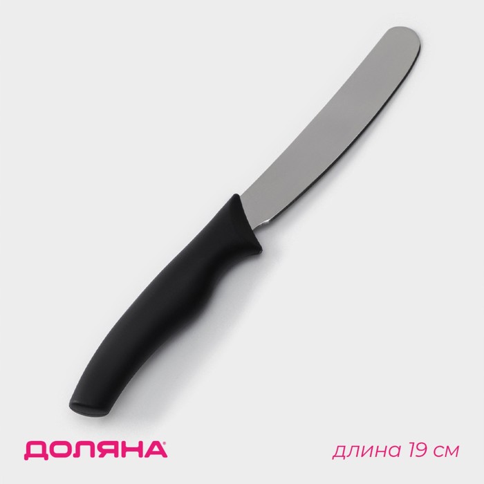 Нож "Грайм" для масла, лезвие 11 см, цвет черный