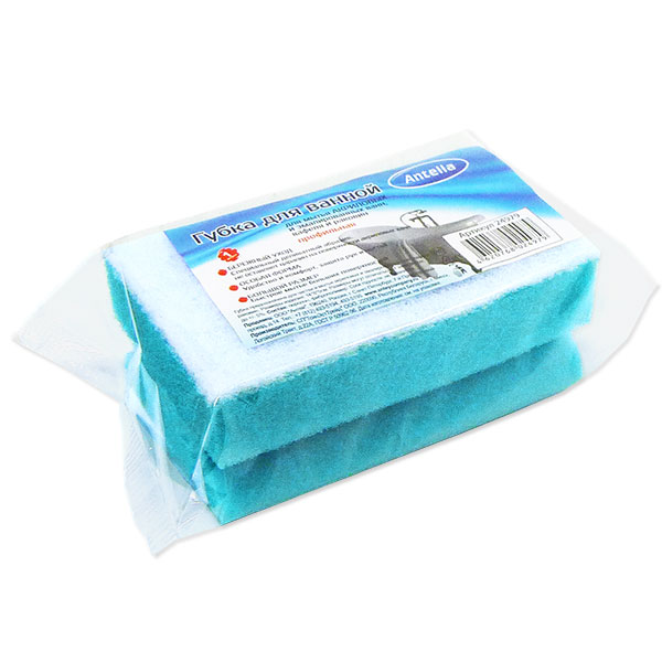 губка для АКРИЛОВЫХ ВАНН 14*8*5 см 1 шт. профильная Антелла