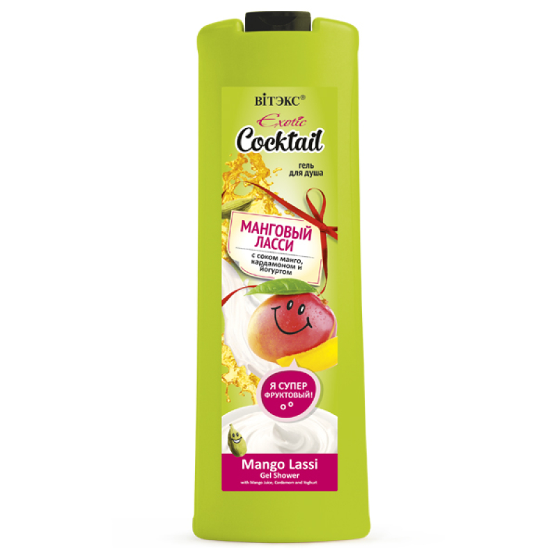 Biтэкс Exotic Cocktail Гель для душа Манговый Ласси 500мл