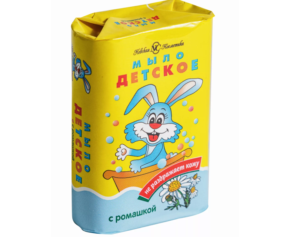 Мыло туалетное 90г Детское Ромашка Н.К.