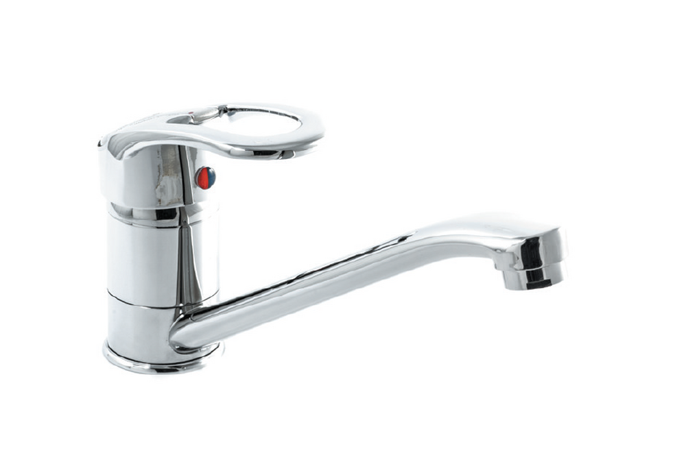 Смеситель Кухня SANTREK AQUA-618 "MODERN" шар. d-40 SB03