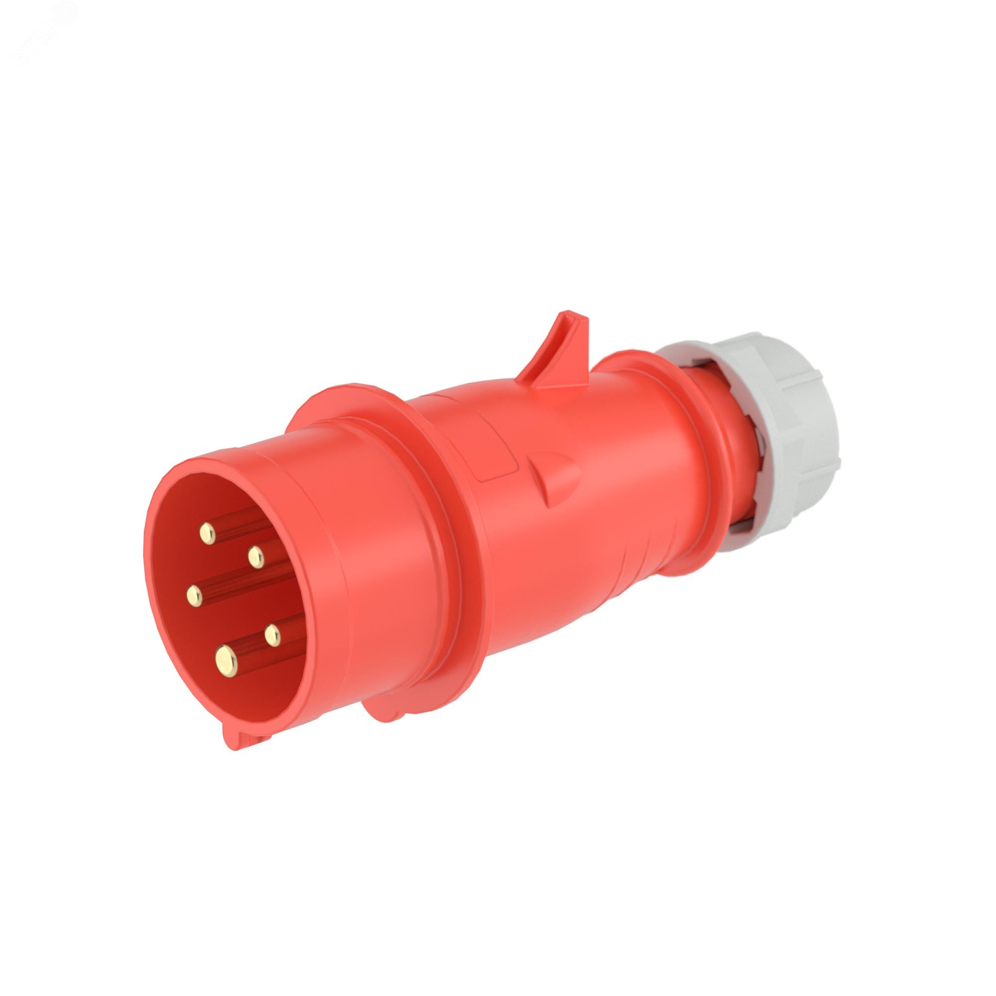 Вилка кабельная 16А/400V/3P+N+E/IP44