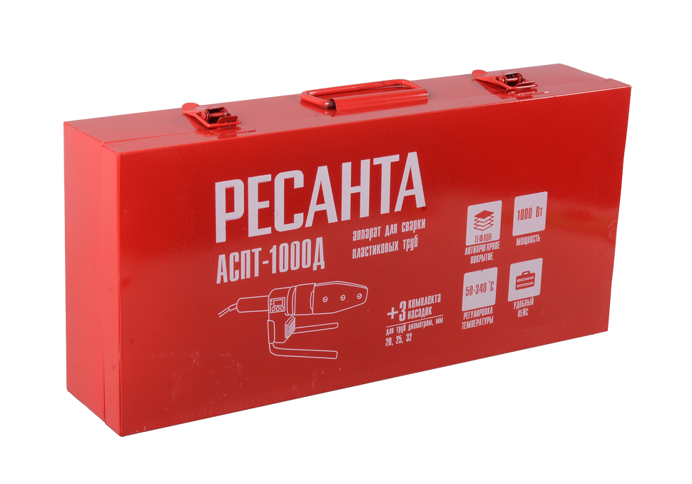 Аппарат для сварки пластиковых труб АСПТ-000Д Ресанта