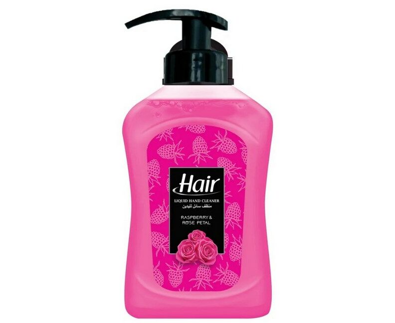 АВС HAIR мыло жидкое 500мл. Малина и Розовые лепестки*6/12