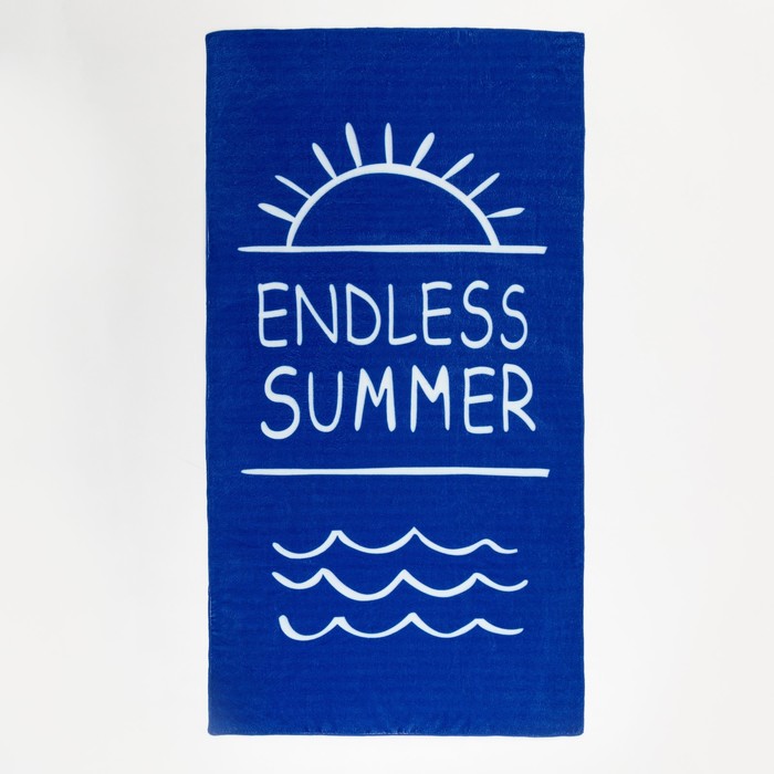 Полотенце пляжное Этель "Endless summer" 70*140 см,100%п/э, 250гр/м2