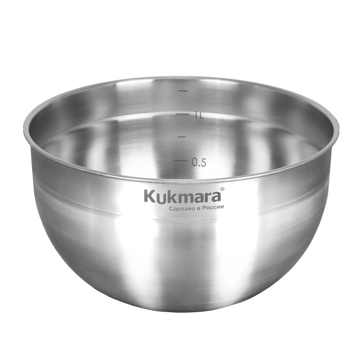 Миска нерж. Kukmara BL1516, 1,5 л, 16 см